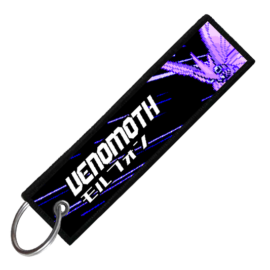 "JAPANESE VENOMOTH" CUSTOM KEY TAG