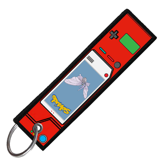 "VENOMOTH POKEDEX" CUSTOM KEY TAG
