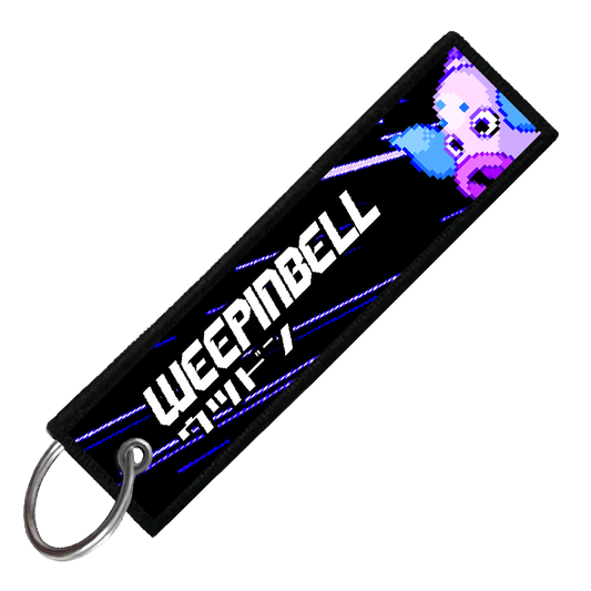 "JAPANESE WEEPINBELL" CUSTOM KEY TAG