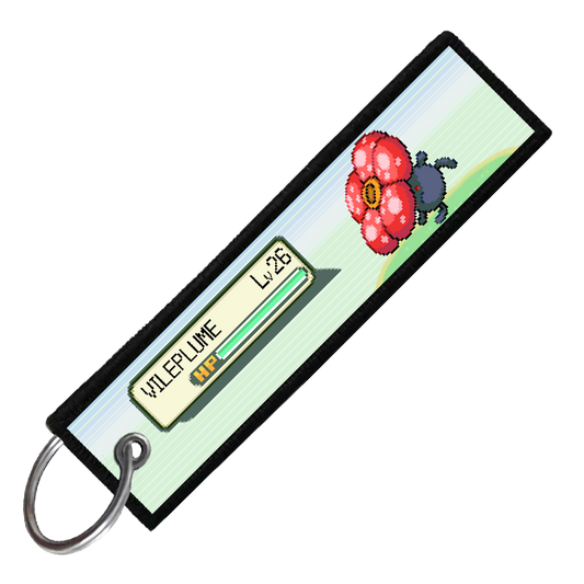 "VILEPLUME BATTLE ENCOUNTER" CUSTOM KEY TAG