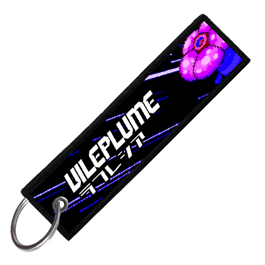 "JAPANESE VILEPLUME" CUSTOM KEY TAG