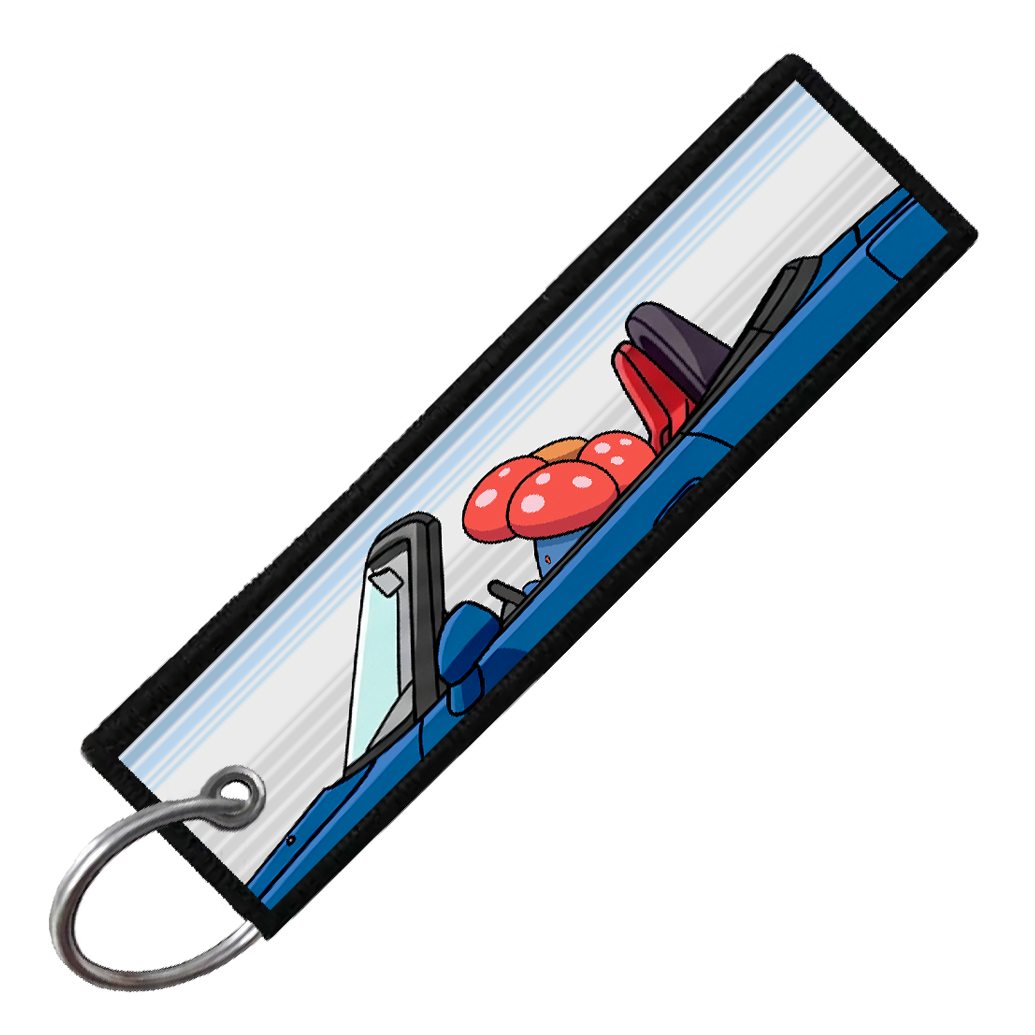 "VILEPLUME CRUISER" CUSTOM KEY TAG