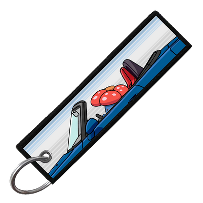 "VILEPLUME CRUISER" CUSTOM KEY TAG