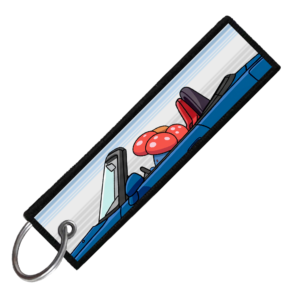 "VILEPLUME CRUISER" CUSTOM KEY TAG