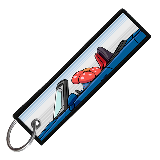 "VILEPLUME CRUISER" CUSTOM KEY TAG