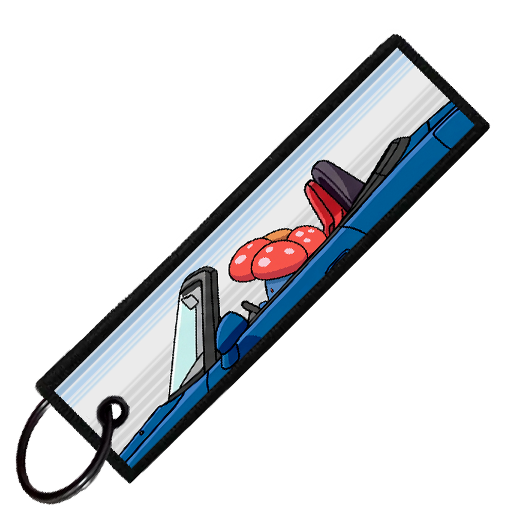 "VILEPLUME CRUISER" CUSTOM KEY TAG