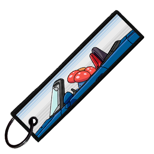 "VILEPLUME CRUISER" CUSTOM KEY TAG