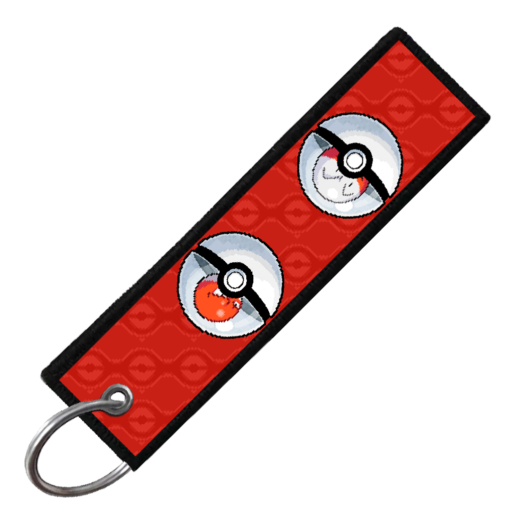 "VOLTORB POKEBALL EVO" CUSTOM KEY TAG