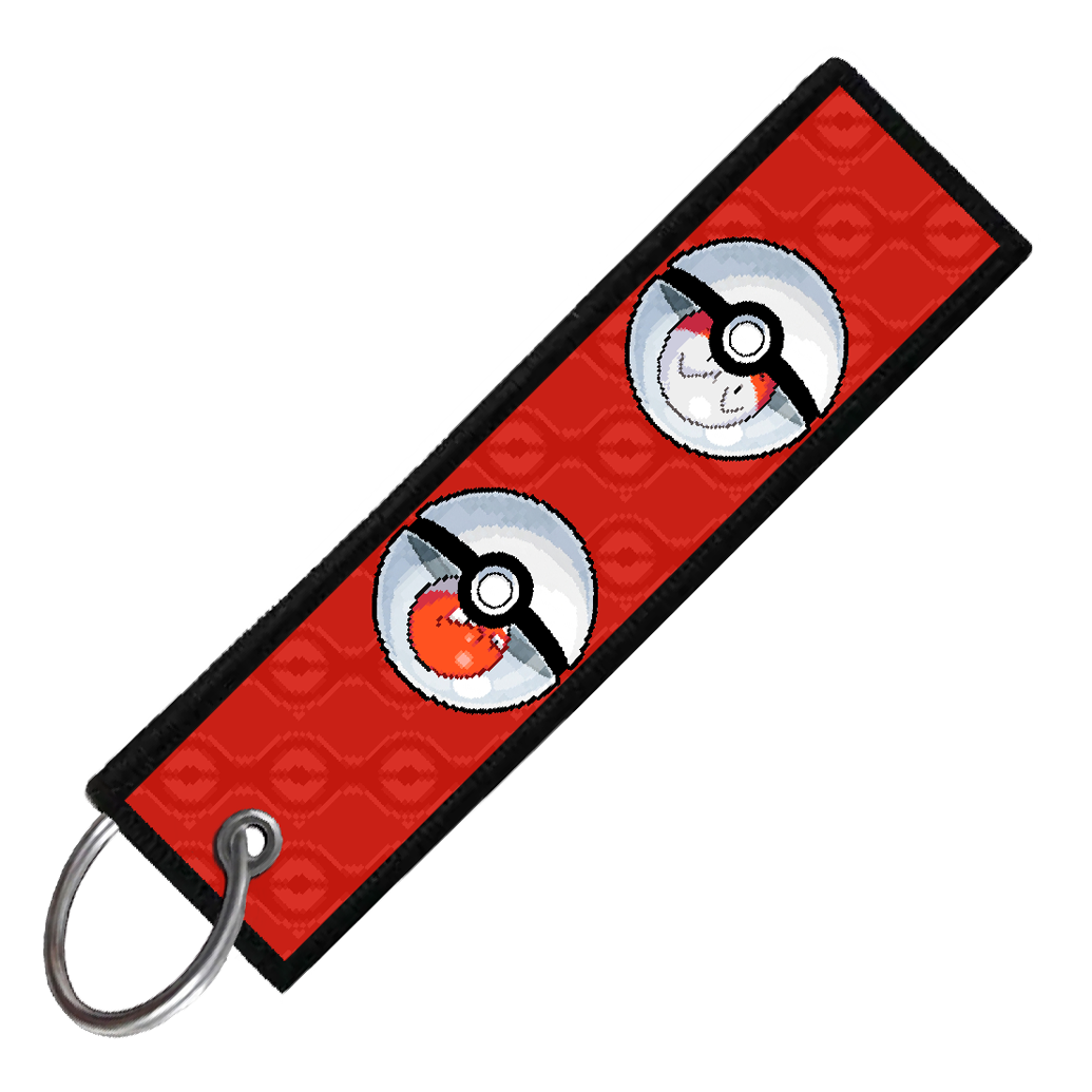 "VOLTORB POKEBALL EVO" CUSTOM KEY TAG