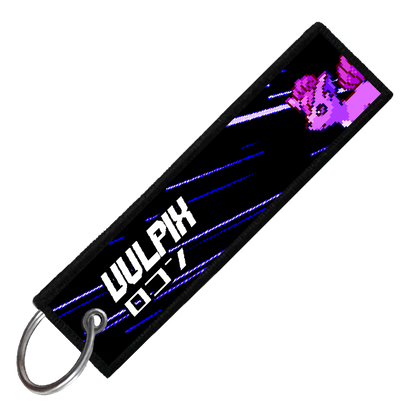 "JAPANESE VULPIX" CUSTOM KEY TAG