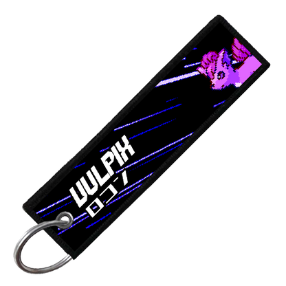 "JAPANESE VULPIX" CUSTOM KEY TAG