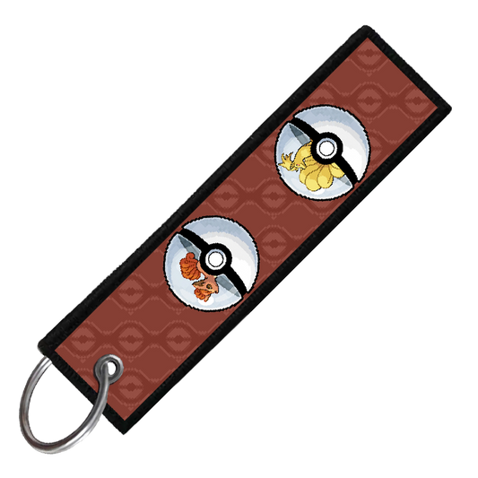 "VULPIX POKEBALL EVO" CUSTOM KEY TAG