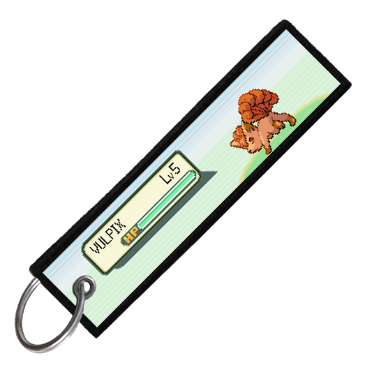 "VULPIX BATTLE ENCOUNTER" CUSTOM KEY TAG