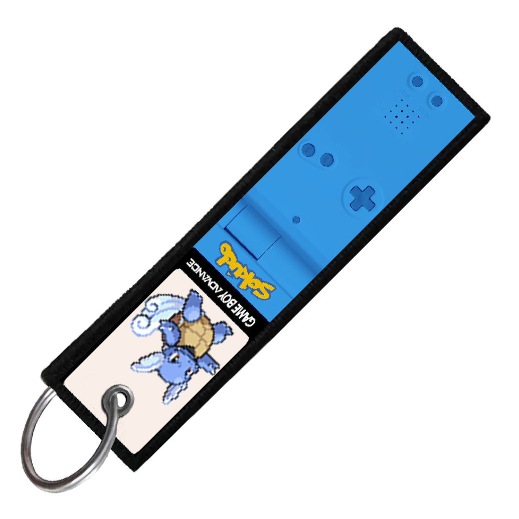 "WARTORTLE GAMEBOY" CUSTOM KEY TAG