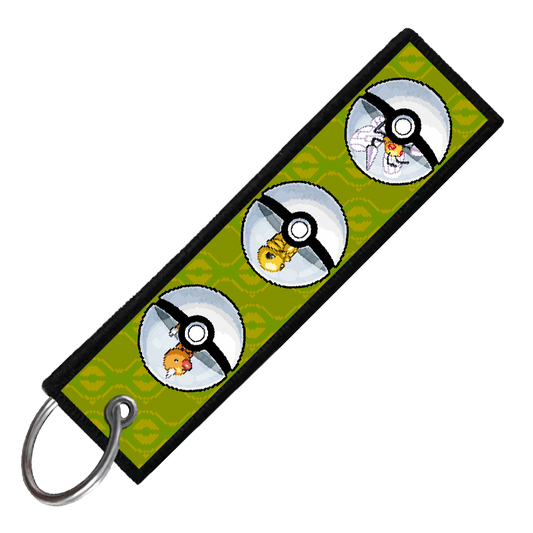 "WEEDLE POKEBALL EVO" CUSTOM KEY TAG