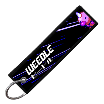 "JAPANESE WEEDLE" CUSTOM KEY TAG