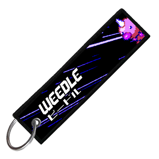 "JAPANESE WEEDLE" CUSTOM KEY TAG