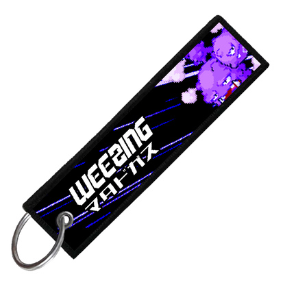 "JAPANESE WEEZING" CUSTOM KEY TAG