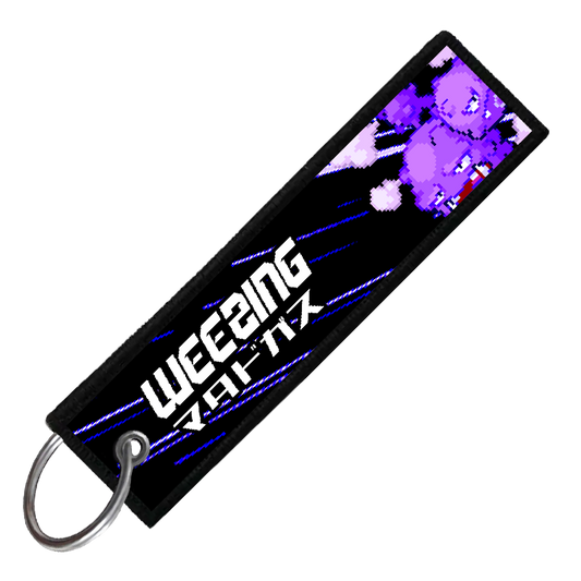 "JAPANESE WEEZING" CUSTOM KEY TAG