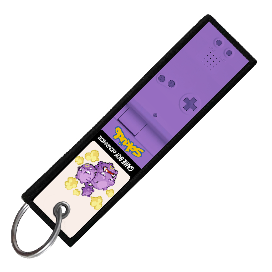 "WEEZING GAMEBOY" CUSTOM KEY TAG