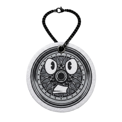 WHEELIE HEAD Air Freshener — Back