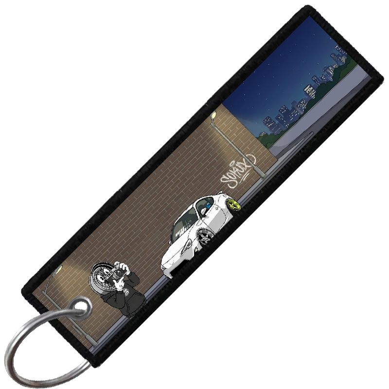 "WHEELIE PHOTOSHOOT" CUSTOM KEY TAG
