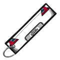 "WHITE 370Z PORTRAIT" CUSTOM KEY TAG
