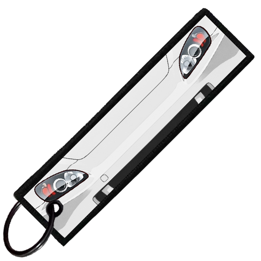 "WHITE S2000 PORTRAIT" CUSTOM KEY TAG