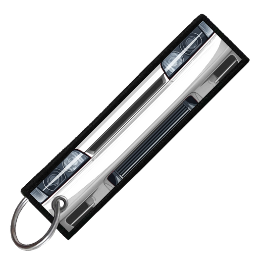 "WHITE R32 GTR PORTRAIT" CUSTOM KEY TAG