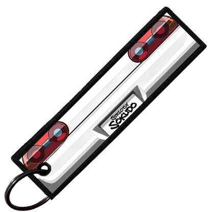 "WHITE R32 GTR PORTRAIT" CUSTOM KEY TAG