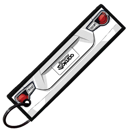 "WHITE BRZ/86/FRS PORTRAIT" CUSTOM KEY TAG
