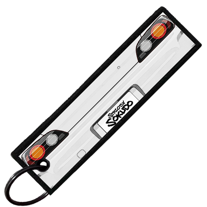 "WHITE S2000 PORTRAIT" CUSTOM KEY TAG