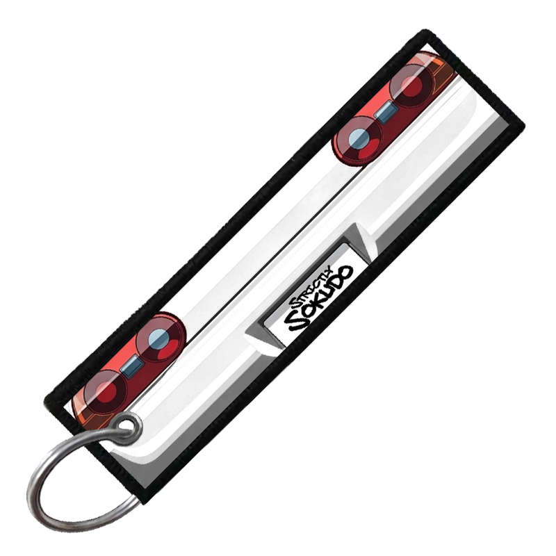 "WHITE R32 GTR PORTRAIT" CUSTOM KEY TAG