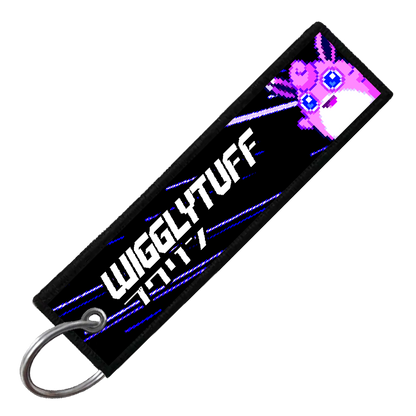 "JAPANESE WIGGLYTUFF" CUSTOM KEY TAG