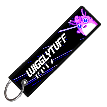 "JAPANESE WIGGLYTUFF" CUSTOM KEY TAG