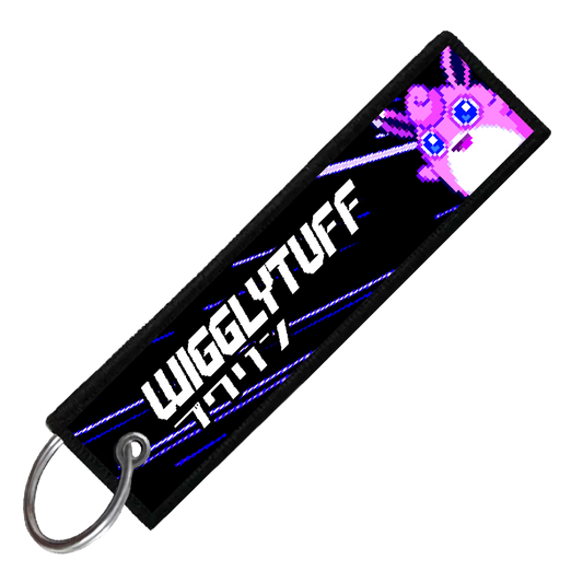"JAPANESE WIGGLYTUFF" CUSTOM KEY TAG