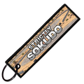 "WILLOW SPRINGS RACEWAY 8-BIT TRACK" CUSTOM KEY TAG
