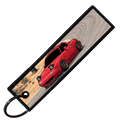 "WILLOW SPRINGS RACEWAY 8-BIT TRACK" CUSTOM KEY TAG