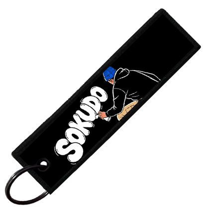 "WRX STI GRAFFITI GARAGE" Custom Key Tag