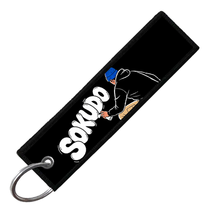 "WRX STI GRAFFITI GARAGE" Custom Key Tag