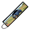 "WRX STI 8-BIT RALLY" CUSTOM KEY TAG