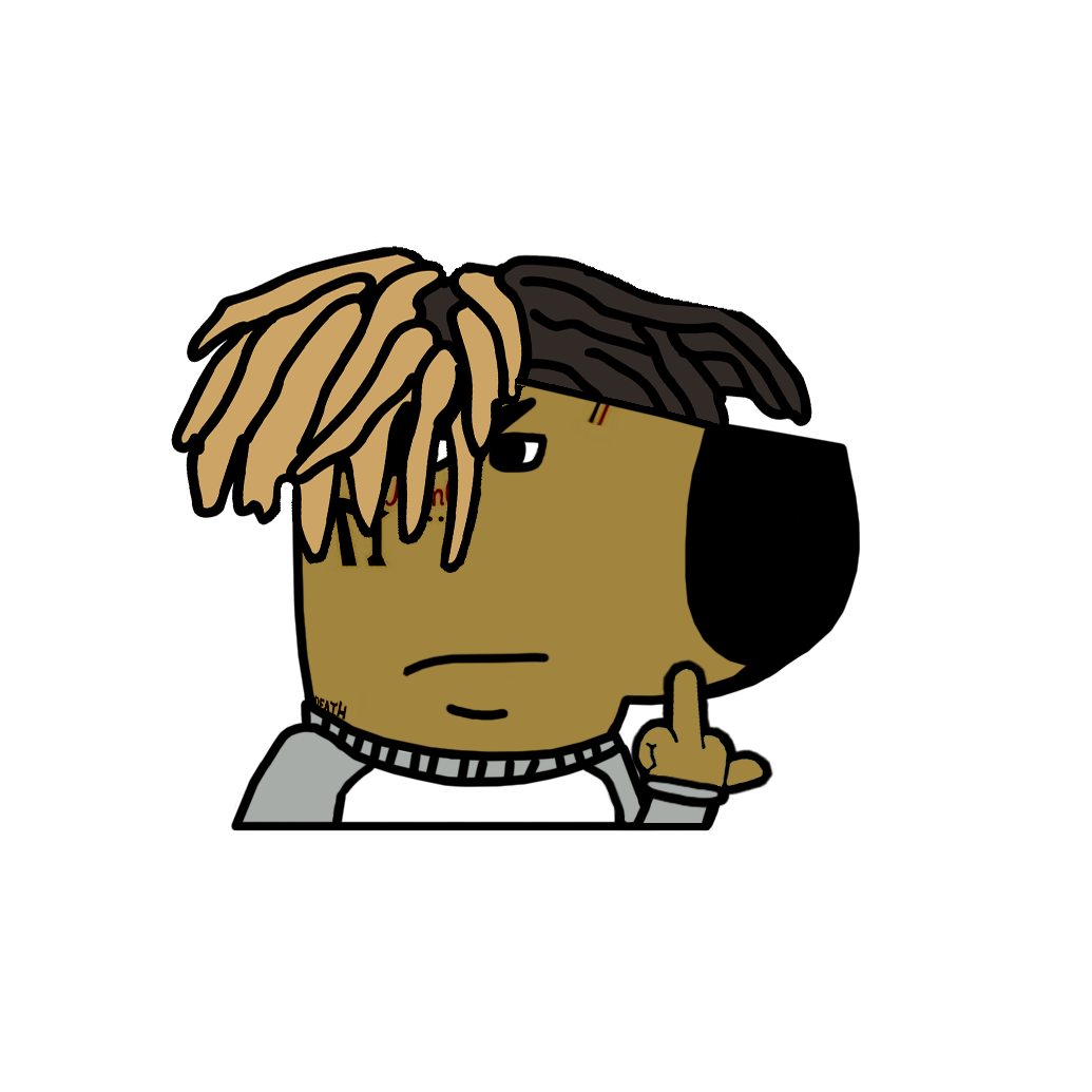 "XXXTENTACION" CHILL GUY WINDOW PEEKER