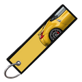 "YELLOW 370Z SIDE PROFILE" CUSTOM KEY TAG