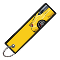 "YELLOW BRZ/86/FRS SIDE PROFILE" CUSTOM KEY TAG
