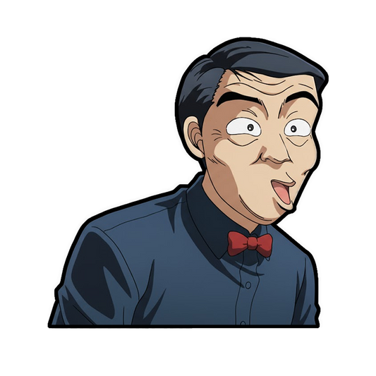 "YUICHI GAS STATION" WINDOW PEEKER