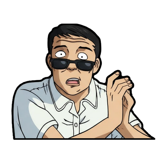 "YUICHI HANDS UP" WINDOW PEEKER