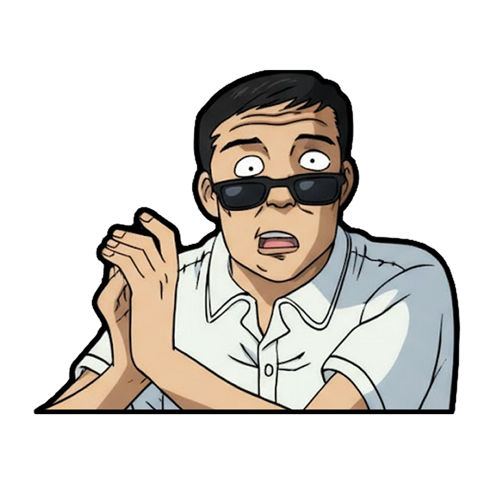 "YUICHI HANDS UP" WINDOW PEEKER