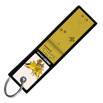 "ZAPDOS GAMEBOY" CUSTOM KEY TAG
