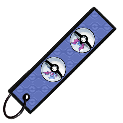 "ZUBAT POKEBALL EVO" CUSTOM KEY TAG