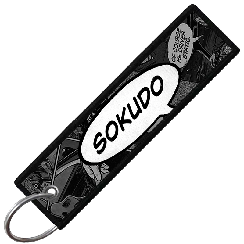 "COMIC" CUSTOM KEY TAG